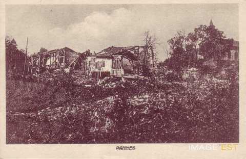 Maisons détruites (Pannes)